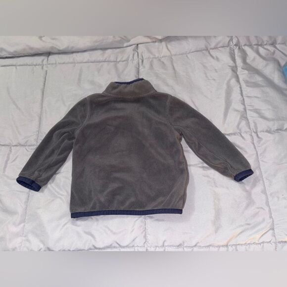9m carters fleece little explorers zip up sweatshirt - Picture 3 of 3